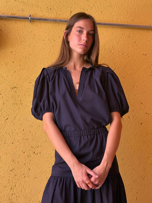 Tati Blouse Navy