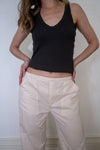 Dusty Pink Linen Pants