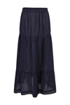 Maxi Voile Skirt Navy