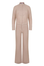 Teresa Linen Matching Shirt & Pant Set | Beige